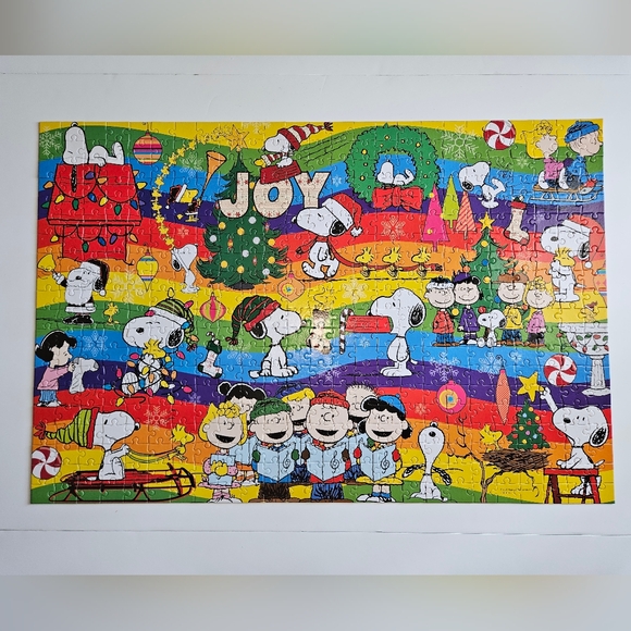 Peanuts A Very Merry Christmas 500 Piece Jigsaw Puzzle - Picture 2 of 2